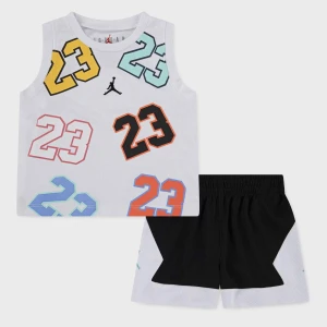 Jordan JDB 23 Mashup Tank Mesh Short uniseks Rampersy i zestawy dla dzieci wielokolorowy rozmiar Odzież
