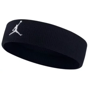 Jordan Jumpman Headband JKN00-010, Unisex, Czarne, opaski na głowę, nylon, rozmiar: One size
