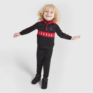 Jordan Komplet Poly 1/4 Zip St Blk/red B