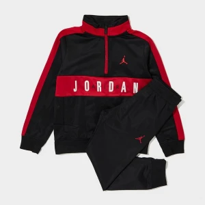 Jordan Komplet Poly 1/4 Zip St Blk/red B