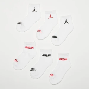 Jordan 6 PACK - Legend Ankle uniseks Skarpety biały rozmiar Odzież