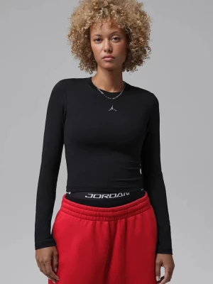 Jordan longsleeve damski z modalem Brooklyn Essentials czarny