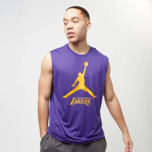 Jordan NBA LA Lakers Essential Sleeveless Tee mężczyźni Tanktopy fioletowy rozmiar Odzież