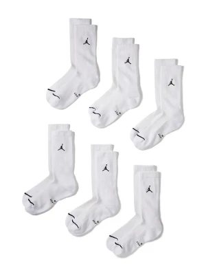 Jordan skarpety Everyday 6-pack biały