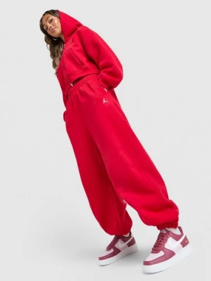 Jordan Spodnie W Brooklyn Fleece Jogger czerwony