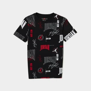 Jordan T-Shirt Arc Aop Tee Blk/red B