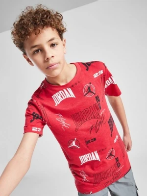 Jordan T-Shirt Arc Aop Tee Red/blk B