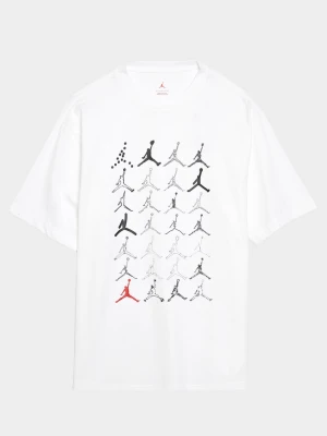 Jordan T-Shirt M J Brk Nc Logo Gfx Ss Crw biały