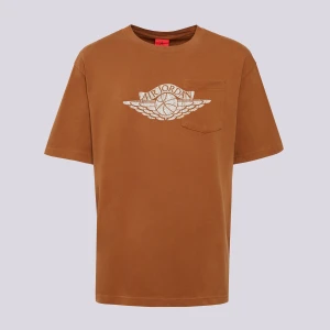 Jordan T-Shirt M J Flt Es 85 W Pkt Ss Crw brązowy
