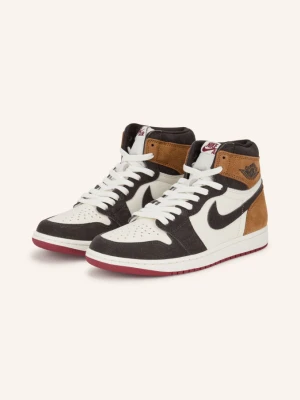 Jordan Wysokie Sneakersy Air Jordan 1 Retro High Og Love Letter braun brązowy