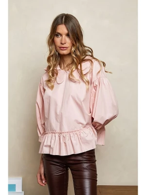 Joséfine Bluzka "Doronne" w kolorze jasnoróżowym rozmiar: S