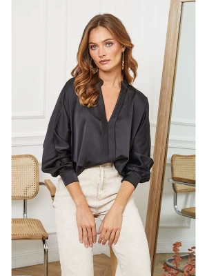 Joséfine Bluzka "Patrick" w kolorze czarnym rozmiar: M