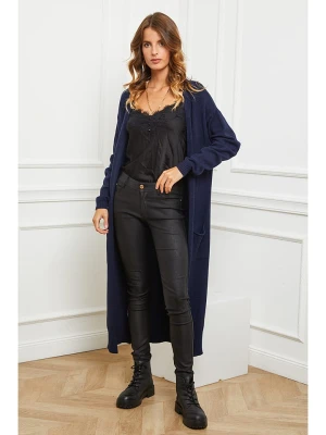 Joséfine Kardigan "Acor" w kolorze granatowym rozmiar: XL