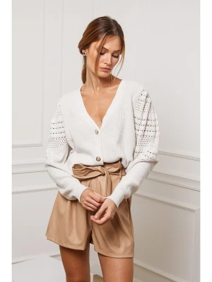Joséfine Kardigan "Cuvillier" w kolorze kremowym rozmiar: M