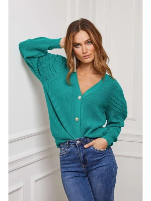 Joséfine Kardigan "Cuvillier" w kolorze zielonym rozmiar: M