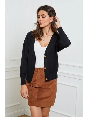 So Cachemire Kardigan "Gino" w kolorze czarnym rozmiar: L