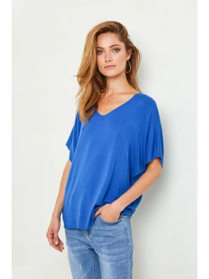 Joséfine Koszulka "Durrys" w kolorze niebieskim rozmiar: M