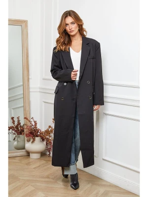 Joséfine Płaszcz przejściowy "Olam" w kolorze czarnym rozmiar: XL