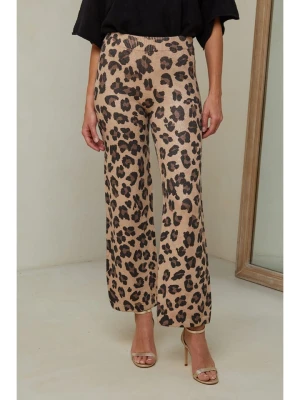 Joséfine Spodnie "Balatonelle" w kolorze beżowym rozmiar: L