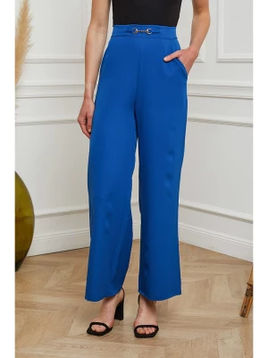 Joséfine Spodnie "Colange" w kolorze niebieskim rozmiar: XL