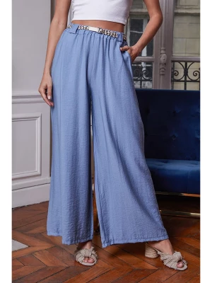 Joséfine Spodnie "Emana" w kolorze błękitnym rozmiar: M