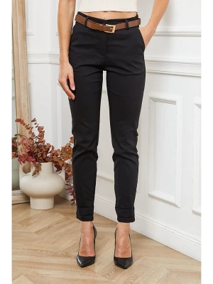 Joséfine Spodnie "Lorial" w kolorze czarnym rozmiar: XL