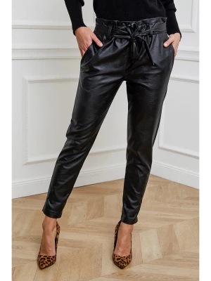 Joséfine Spodnie "Morley" w kolorze czarnym rozmiar: L