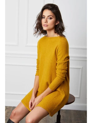 So Cachemire Sukienka "Aalborg" w kolorze żółtym rozmiar: XL