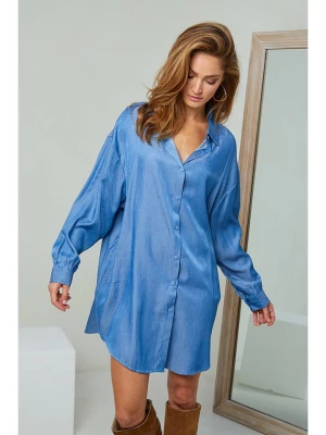 Joséfine Sukienka "Bedol" w kolorze błękitnym rozmiar: XL