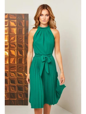Joséfine Sukienka "Chinon" w kolorze zielonym rozmiar: L