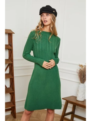 Joséfine Sukienka "Diram" w kolorze zielonym rozmiar: XL