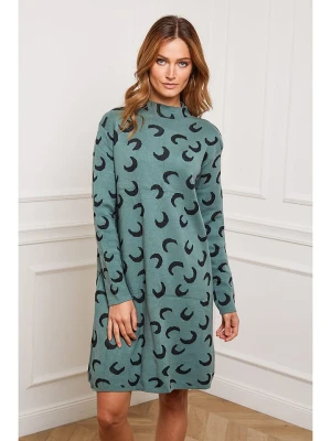 Joséfine Sukienka dzianinowa "Gibraltar" w kolorze zielonym rozmiar: M