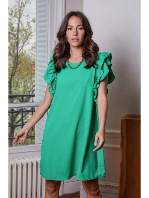 Joséfine Sukienka "Feggie" w kolorze zielonym rozmiar: L