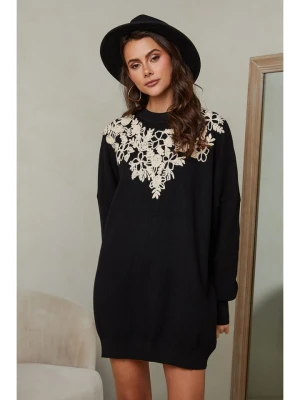 Joséfine Sukienka "Gyonk" w kolorze czarnym rozmiar: XL