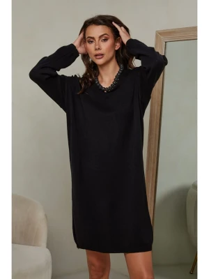 Joséfine Sukienka "Ibrany" w kolorze czarnym rozmiar: XL