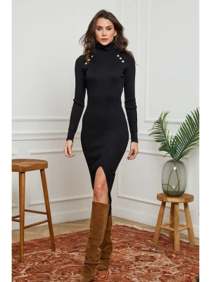 Joséfine Sukienka "Jeremie" w kolorze czarnym rozmiar: S