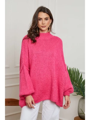 Joséfine Sweter "Bunda" w kolorze różowym rozmiar: M