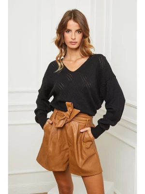 Joséfine Sweter "Cetif" w kolorze czarnym rozmiar: M