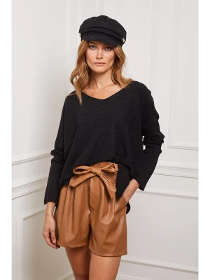 Joséfine Sweter "Erjine" w kolorze czarnym rozmiar: M