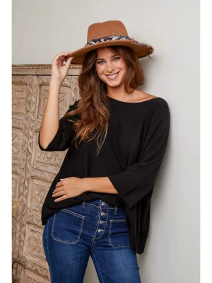 Joséfine Sweter "Eudoxie" w kolorze czarnym rozmiar: L