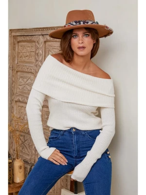 Joséfine Sweter "July" w kolorze białym rozmiar: L