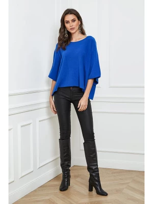 Joséfine Sweter "Lecce" w kolorze niebieskim rozmiar: S