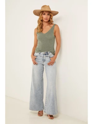 Joséfine Top "Dorothee" w kolorze khaki rozmiar: M