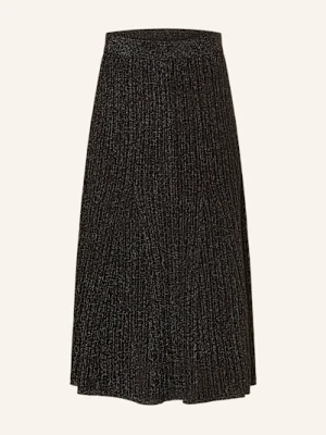 Joseph Dzianinowa Spódnica Z Błyszczącą Przędzą schwarz