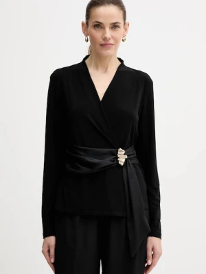 Joseph Ribkoff bluzka damska kolor czarny gładka 254117