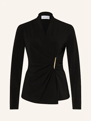 Joseph Ribkoff Bluzka W Stylu Kopertowym schwarz