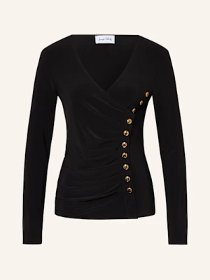 Joseph Ribkoff Bluzka Z Dżerseju schwarz