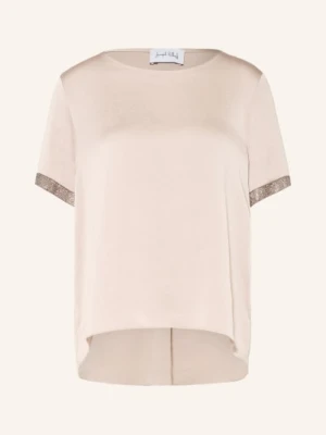 Joseph Ribkoff Bluzka Z Kamieniami Ozdobnymi beige