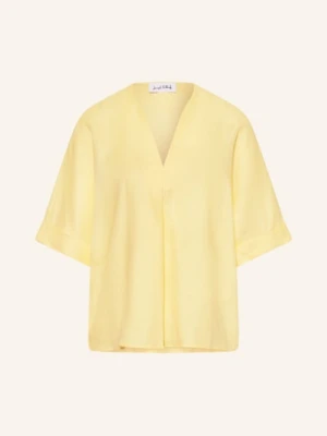 Joseph Ribkoff Bluzka Z Lnu gelb