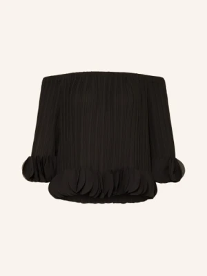 Joseph Ribkoff Bluzka Z Plisami schwarz